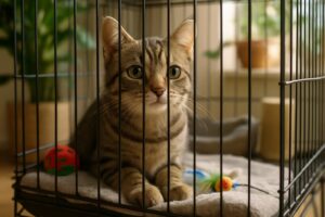 Découvrez combien de temps un chat peut rester dans une cage sans nuire à sa santé et son bien-être. Apprenez les meilleures pratiques pour assurer le confort de votre félin pendant les trajets ou les visites chez le vétérinaire.