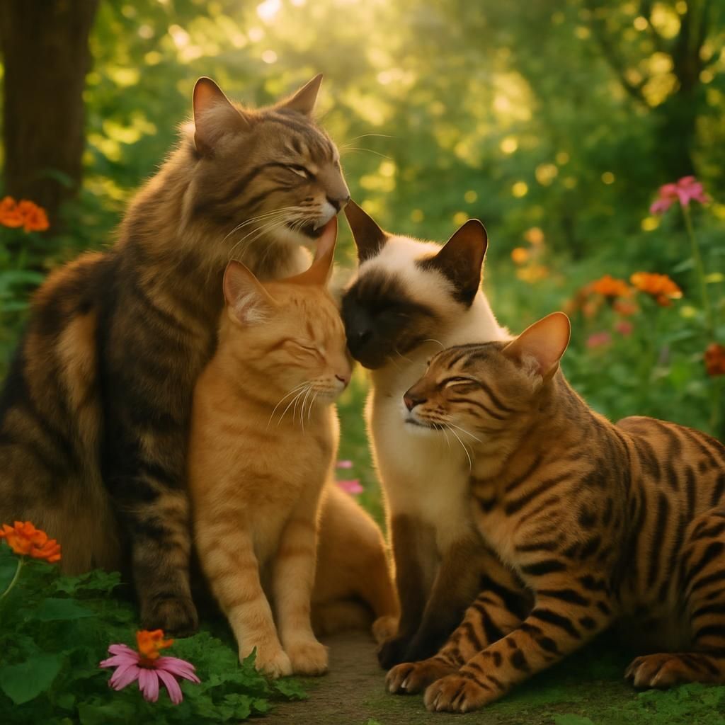 Découvrez les signes révélateurs qui indiquent si deux chats s'entendent bien. Apprenez à interpréter leur langage corporel et leurs comportements pour assurer une cohabitation harmonieuse.