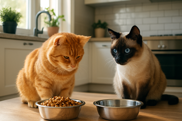 découvrez combien de gamelles il vous faut pour garder vos deux chats heureux et en bonne santé. nos conseils vous aideront à choisir le bon nombre de gamelles et à organiser leur espace de repas.