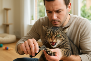 apprenez les meilleures techniques pour couper les griffes d'un chat agressif en toute sécurité. nos conseils pratiques vous aideront à apaiser votre félin tout en préservant la tranquillité de votre foyer.