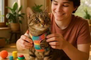 Découvrez des conseils pratiques et efficaces pour habituer votre chat au harnais. Apprenez les étapes clés pour rendre cette expérience agréable, renforcer la confiance de votre félin et lui permettre de profiter de l'extérieur en toute sécurité.