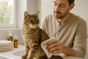 découvrez des astuces pratiques et simples pour nettoyer le derrière de votre chat en toute sécurité. apprenez à maintenir l'hygiène de votre félin tout en préservant son bien-être.