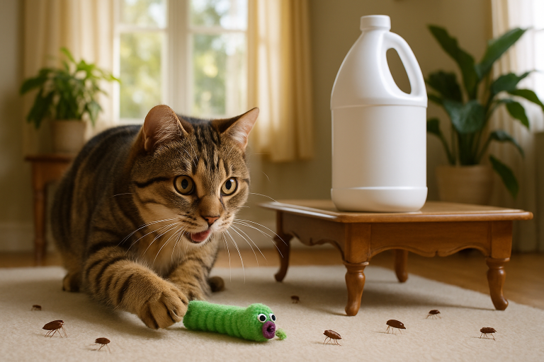 découvrez si la javel est efficace pour éliminer les puces de chat et les risques associés à son utilisation. une analyse approfondie pour protéger votre animal et votre maison.