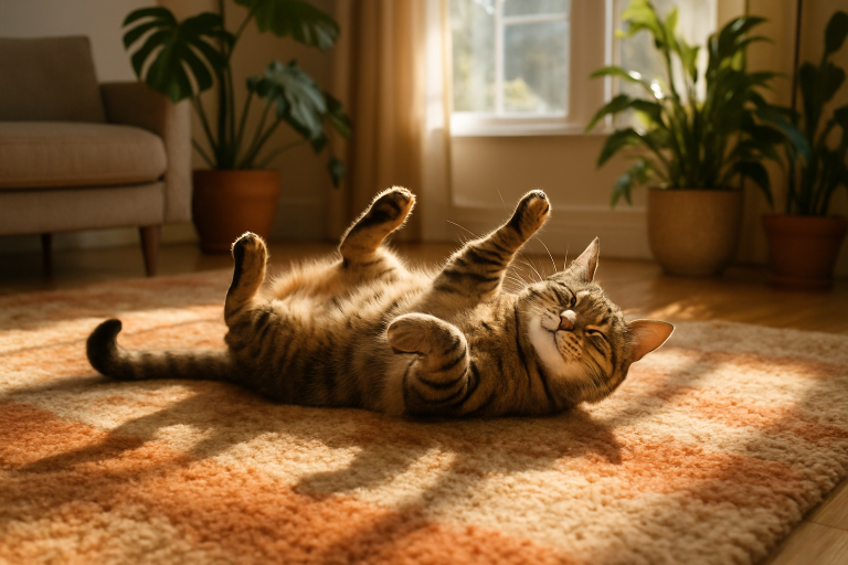 découvrez les raisons intrigantes pour lesquelles les chats se roulent par terre. explorez les comportements félin qui révèlent leur bonheur, leur envie de marquer leur territoire et leur instinct de jeu.