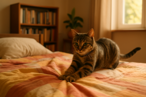 découvrez les raisons derrière le comportement curieux de votre chat qui gratte votre lit. de l'instinct naturel aux besoins d'affirmation territoriale, explorez les motivations de votre félin et apprenez comment y remédier pour une cohabitation harmonieuse.