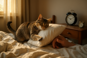 découvrez les raisons pour lesquelles votre chat vous réveille chaque matin. explorez son comportement naturel, ses besoins affectifs et alimentaires, et comment instaurer une routine pour des réveils en douceur.