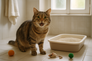 découvrez les raisons derrière le miaulement de votre chat avant d'utiliser sa litière. apprenez à interpréter ses comportements et à assurer son bien-être.