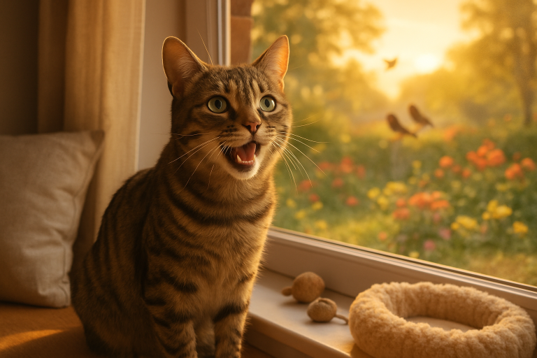 découvrez les raisons pour lesquelles votre chat miaule le matin, des besoins de nourriture à l'instinct naturel, et apprenez comment répondre à ses demandes pour une harmonie matinale.