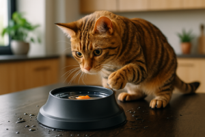 découvrez des astuces pratiques pour empêcher votre chat de renverser sa gamelle d'eau. apprenez à choisir le bon emplacement, à utiliser des gamelles anti-renversements et à instaurer des habitudes favorables pour garder l'eau de votre compagnon félin à sa place.