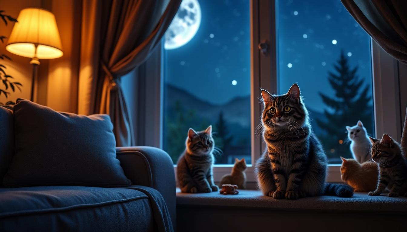 découvrez les raisons derrière les miaulements nocturnes de votre chat. cet article explore les comportements nocturnes, les besoins émotionnels et les conseils pour apaiser votre compagnon félin afin de passer des nuits paisibles.