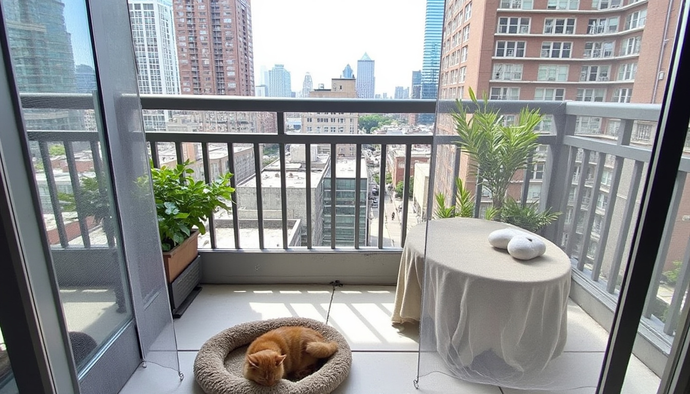 découvrez nos conseils pratiques pour fabriquer facilement une protection de balcon sécurisée pour votre chat et lui offrir un espace extérieur sans danger.