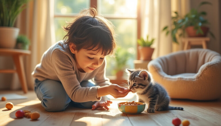 découvrez nos conseils pratiques pour nourrir un chaton de 2 mois : aliments recommandés, quantité adaptée et astuces pour assurer sa bonne croissance et sa santé.