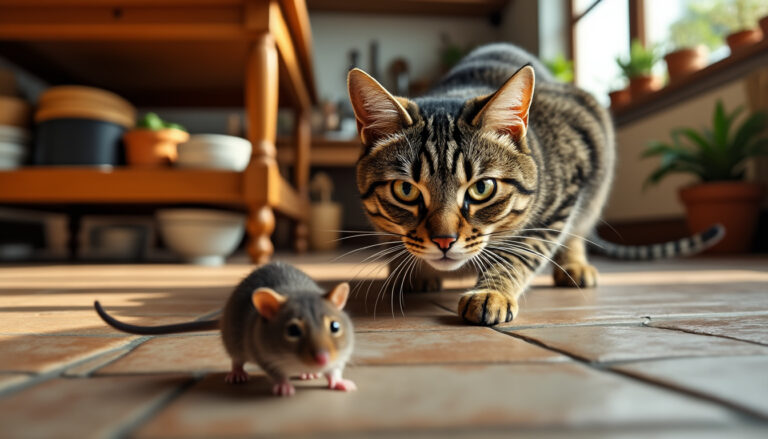 découvrez comment un chat chasse et tue un rat, les techniques de prédation utilisées et les raisons derrière ce comportement naturel chez les félins.