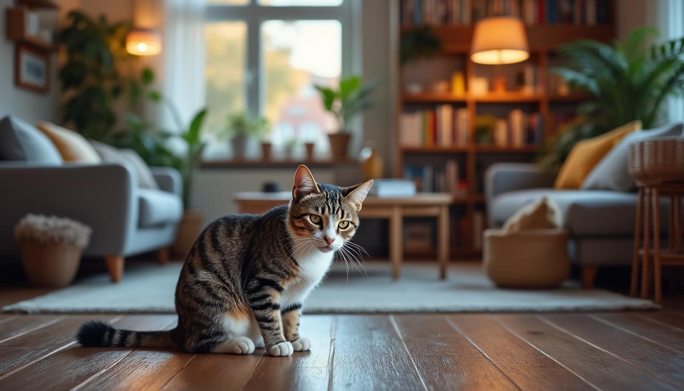 Comment calmer un chat stressé ? 2 découvrez des astuces efficaces et naturelles pour apaiser un chat stressé et améliorer son bien-être au quotidien.
