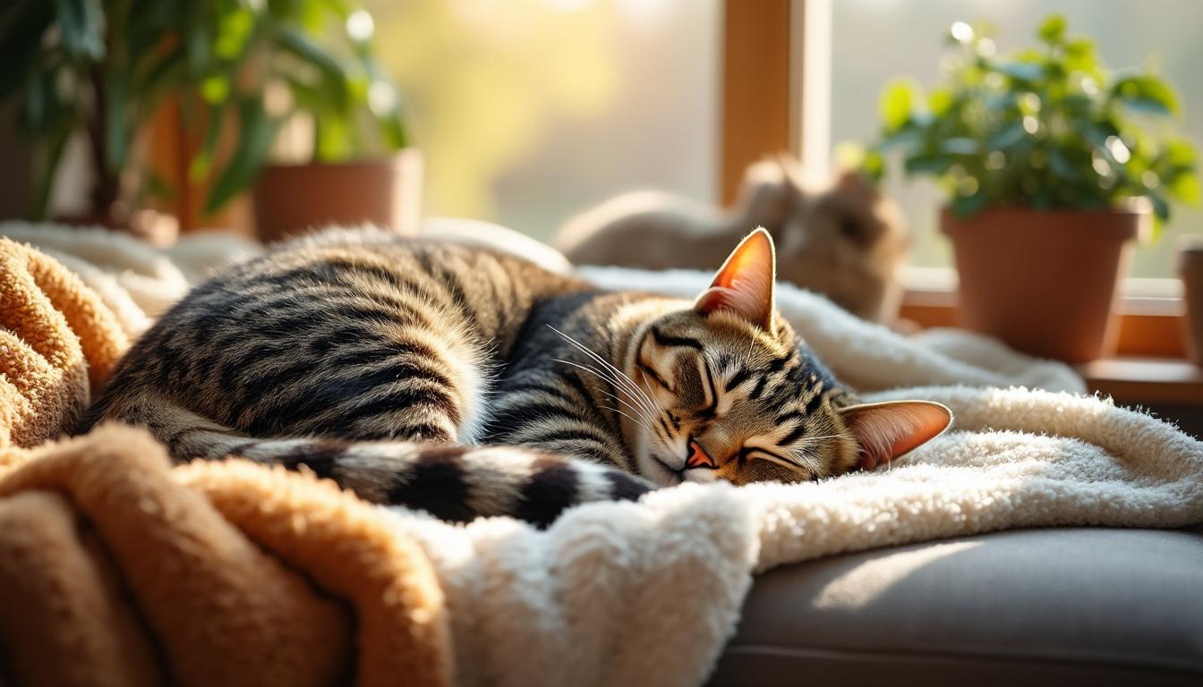 découvrez pourquoi votre chat dort beaucoup et ce que cela signifie pour sa santé et son bien-être. comprenez les habitudes de sommeil de votre compagnon félin.