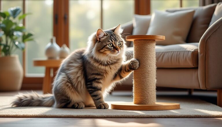 découvrez des conseils pratiques pour empêcher votre chat de griffer les meubles et protéger votre intérieur tout en respectant son comportement naturel.
