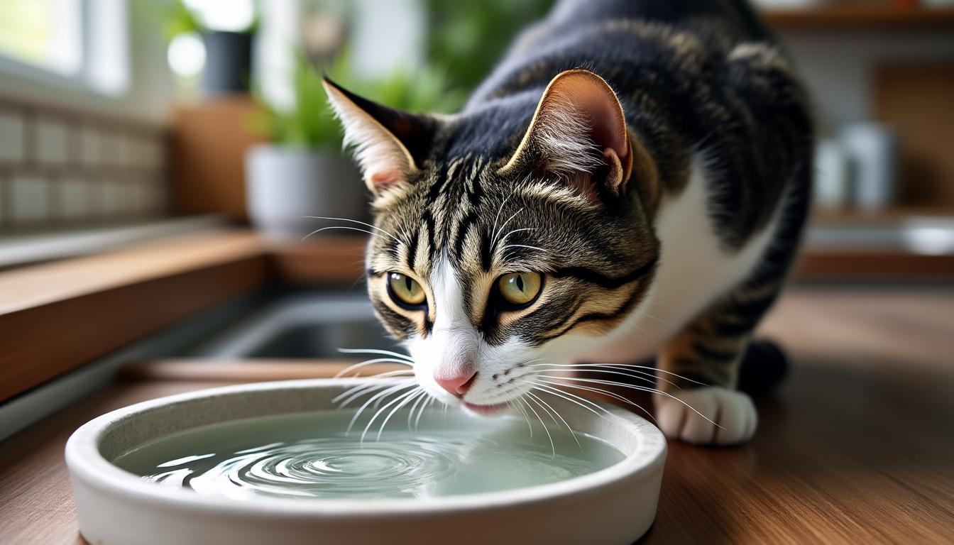 découvrez quelle eau est la meilleure pour la santé de votre chat, conseils et recommandations pour bien hydrater votre compagnon félin.