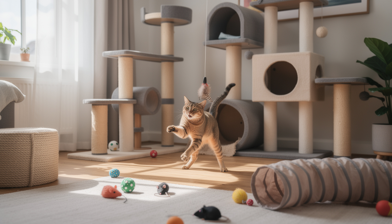 découvrez des astuces pratiques pour aménager un espace de jeu adapté et sécurisé pour votre chat domestique, favorisant son bien-être et son épanouissement.