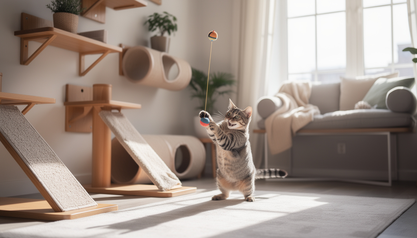 découvrez des conseils pratiques pour encourager votre chat domestique à rester actif à la maison, améliorer sa santé et son bien-être au quotidien.