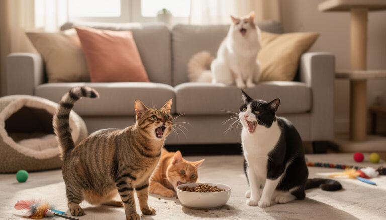 Comment interpréter les miaulements de votre chat domestique