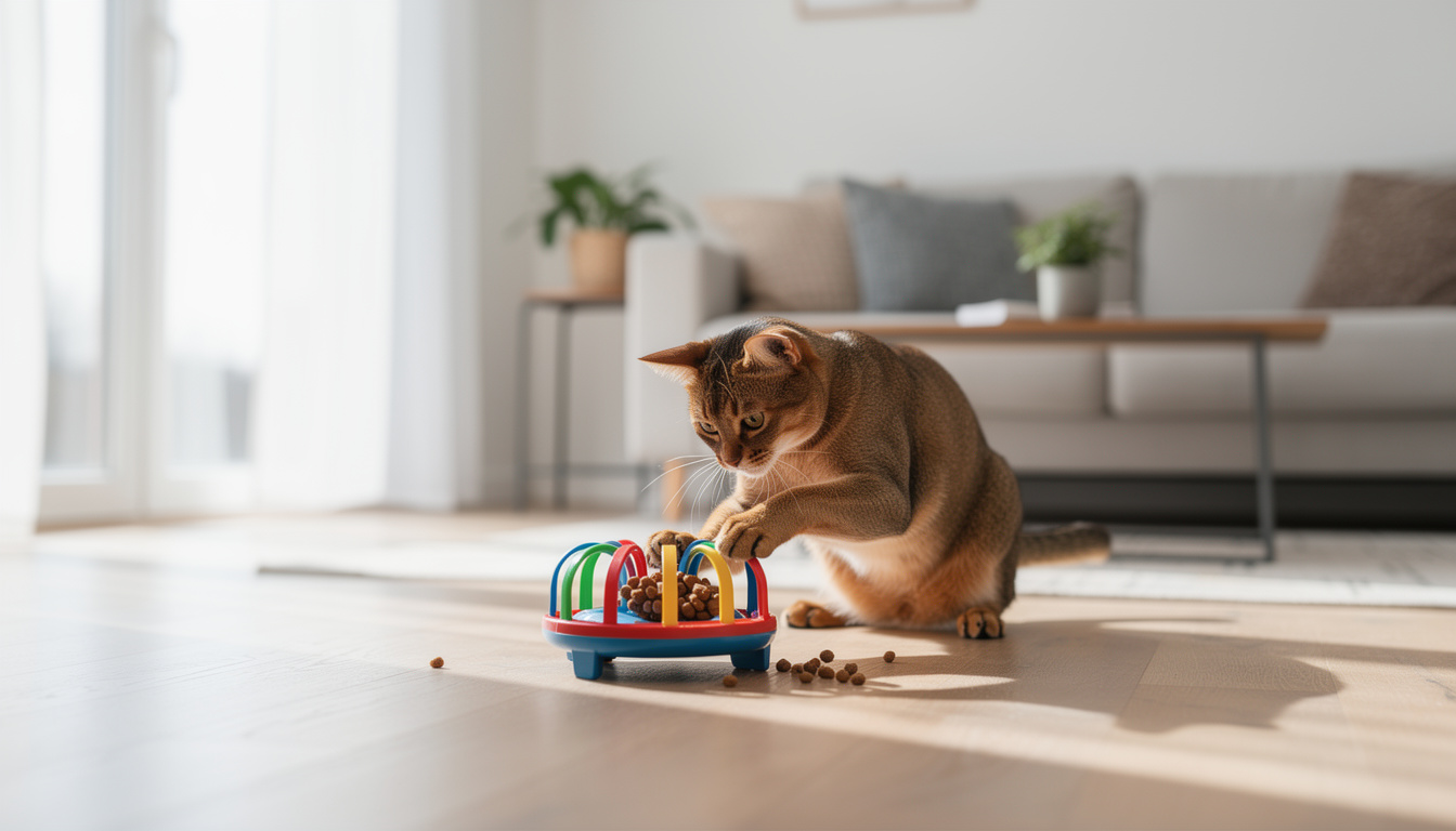Le rôle des jouets pour stimuler l’intelligence d’un chat domestique 2 découvrez comment les jouets peuvent stimuler l’intelligence de votre chat domestique et favoriser son développement mental et physique.