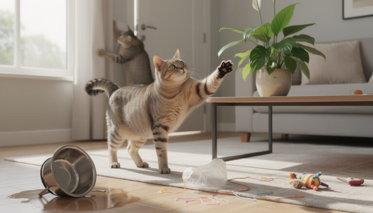 Les erreurs courantes à éviter avec un chat domestique