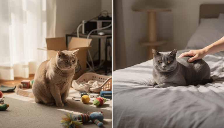 Les signes de stress chez un chat domestique et comment y remédier