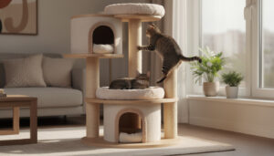 découvrez comment concevoir un arbre à chat parfaitement adapté à votre espace et aux besoins de votre chat domestique pour son confort et son divertissement.