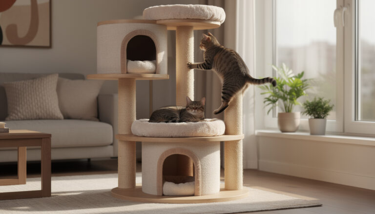 Comment créer un arbre à chat adapté à son espace et à son chat domestique