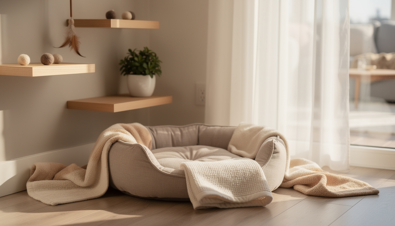 découvrez comment aménager un coin repos douillet et confortable pour votre chat domestique, avec des conseils pratiques et des idées simples pour son bien-être.