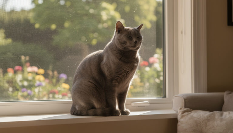 Les bienfaits de la fenêtre sécurisée pour un chat domestique