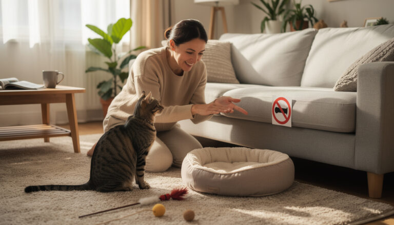 Comment apprendre les règles de la maison à un chat domestique