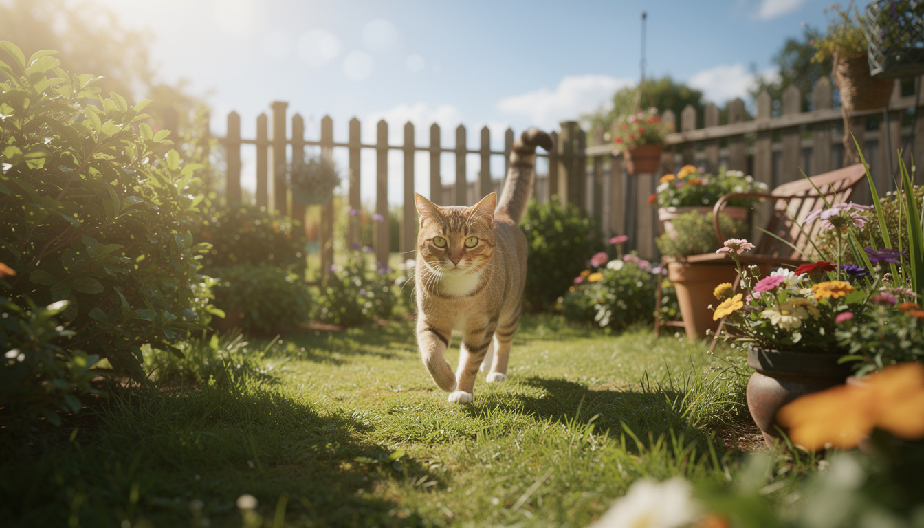 Comment protéger le chat domestique des dangers du jardin 2 découvrez conseils et astuces pour protéger votre chat domestique des dangers présents dans le jardin et assurer sa sécurité lors de ses sorties.
