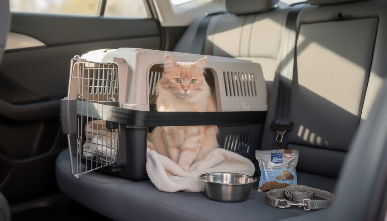 Les précautions à prendre lors des voyages avec un chat domestique