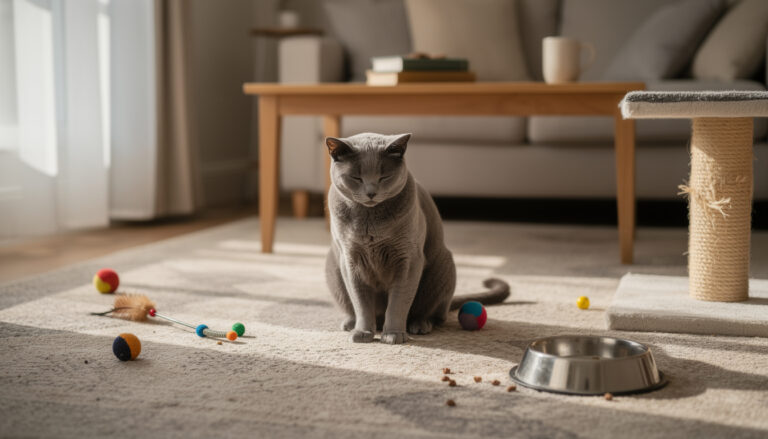 Les signes qui indiquent que votre chat domestique s’ennuie