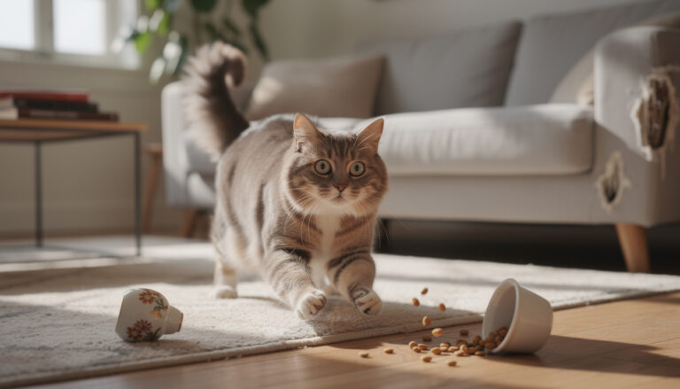 Comment détecter un comportement inhabituel chez un chat domestique