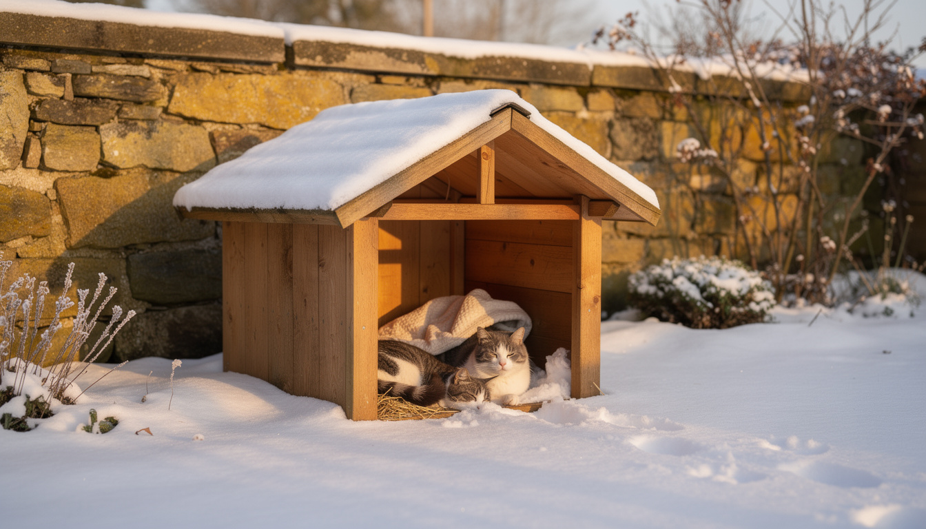 découvrez nos conseils pour offrir un refuge chaud et confortable à votre chat domestique durant l'hiver, afin de le protéger du froid et de garantir son bien-être.