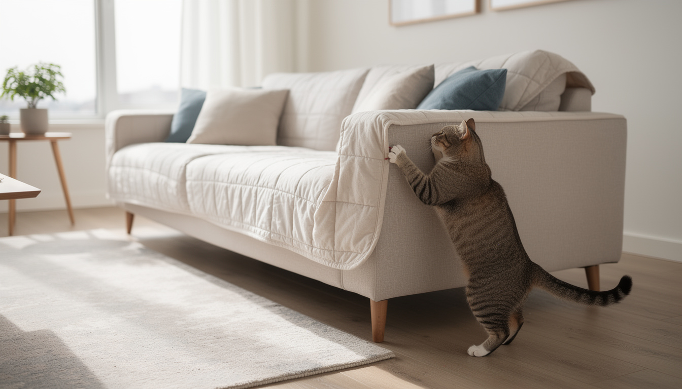 découvrez nos astuces efficaces pour protéger vos meubles des griffes de votre chat domestique et préserver votre intérieur avec harmonie.