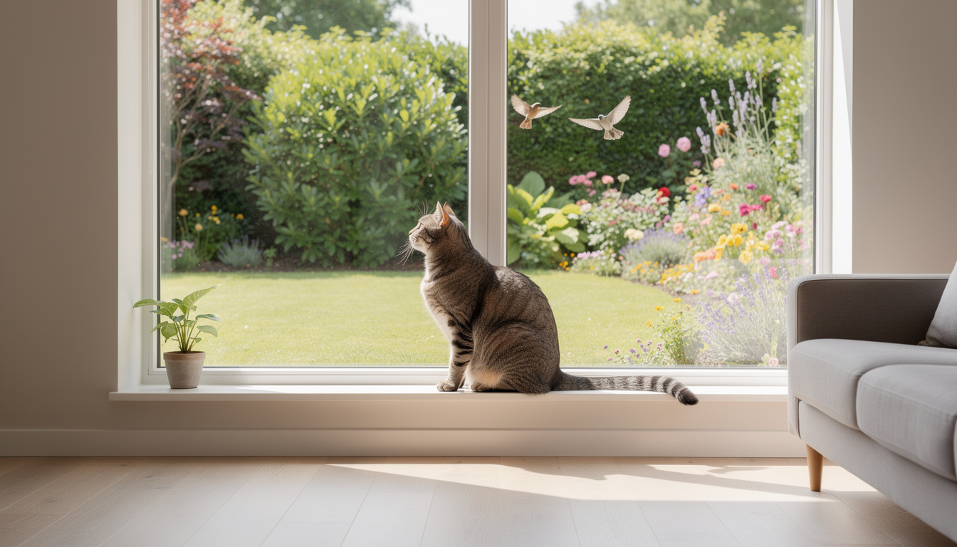 découvrez comment une fenêtre panoramique peut enrichir la vie de votre chat domestique en lui offrant vue, stimulation et bien-être au quotidien.